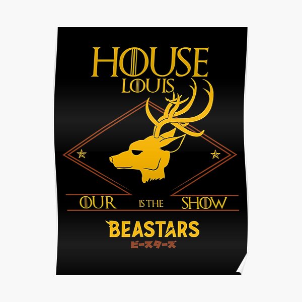 BEASTARS: Sản phẩm LOUIS Poster RB2508 Hàng hóa Beastars ngoại tuyến