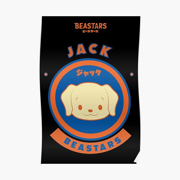 BEASTARS: JACK CHIBI Poster RB2508 Produkt Offizieller Beastars Merch