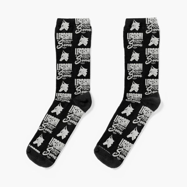 BEASTARS: LEGOSHI IS MY SPIRIT ANIMAL Socks RB2508 product Offical Beastars Merch